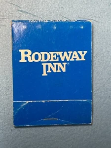 Vintage Rodeway Inn Royal Blue Matchbook - Picture 1 of 4
