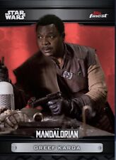 [DIGITAL] Topps Star Wars - Greef Karga - Finest Mandalorian 23 W1 Chrome Red