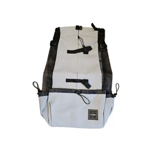 L.D. Dog Adjustable Backpack Large Waterproof Biking Hiking Travel SILVER - Picture 1 of 4