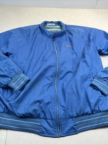 Izod Lined Windbreaker Blue Lightweight Jacket Women's LargeFull Zip - Picture 1 of 14