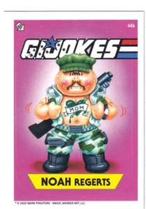 GI JOKES 44b NOAH REGRETS Pingitore Magic Marker Art GPK GI Joe Hasbro MINT+ - Picture 1 of 1