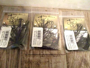NEW 3 JASON QUINNS SOUTHERN SWIM JIGS-JUNE BUG GREEN PUMPKIN - Imagen 1 de 3