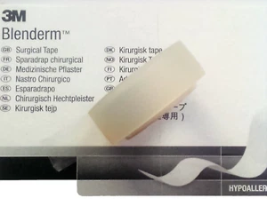 Blenderm ™ 3M Pflaster hypoallergen 1 Ro. 1,25 cm x 4,5 m - Picture 1 of 1