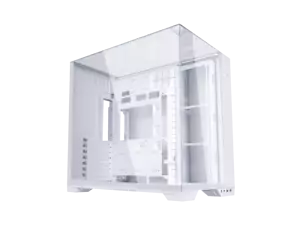 LIAN LI O11 vision compact white color Aluminum / Steel / Tempered Glass ATX Mid - Picture 1 of 8