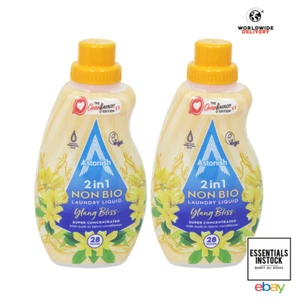 2 X Astonish 2in1 Non-Bio Laundry Liquid Ylang Bliss 28 Wash 840ml - Picture 1 of 1