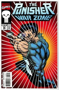 THE PUNISHER WAR ZONE # 28 Marvel 1994 (en muy buen estado) Conan con una pistola parte 3 - Imagen 1 de 1