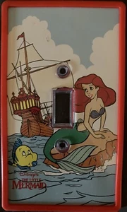 Placa Interruptor Luz Sirenita Disney Vintage (Ariel. Platija) - Imagen 1 de 1