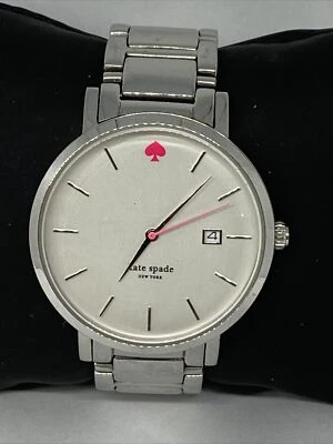 Kate Spade 0008 Women's Stainless Steel Analog Dial Quartz Genuine Watch XX606 - Image 1 of 4