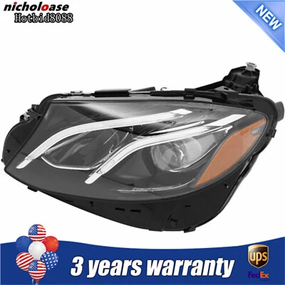 For 2017-2020 Mercedes-Benz E-Class E300 W213 LED Headlight Left Driver Side LH - Imagem 1 de 4