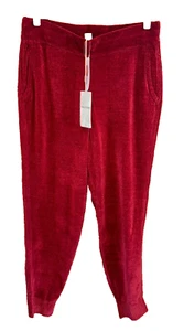 NWT Tommy Bahama Sea Light Sweater Jogger Pants sangria red Medium island soft - Picture 1 of 5