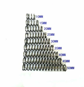 Compression Spring Strong Compressed Springs Steel Wire Dia 2.5mm Multiple Sizes - Picture 1 of 3