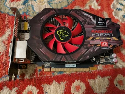 XFX ATI Radeon HD 5750 1GB GDDR5 PCIe Graphics Card 2 DVI, DisplayPort, HDMI - Image 1 of 4