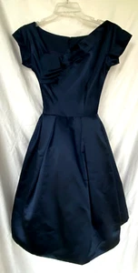 VINTAGE ANNI '50... ROCKABILLY...FIT & FLARE... FESTA/PROM/SERA...ABITO...XS - Foto 1 di 5