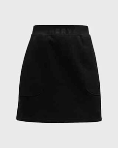 Herve by Herve Leger Black Bonded Logo Mini Skirt Size S NWD/NWT $155 Retail - Picture 1 of 17