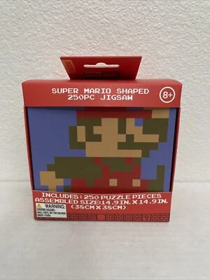 Nintendo Super Mario Bros. Lot of Two 250 PC Puzzles Mario & Cartridge*Read* - Image 1 of 3
