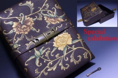 Japan Antique Edo Kawamakie collection box case sword yoroi katana samurai 6364 - Image 1 of 4