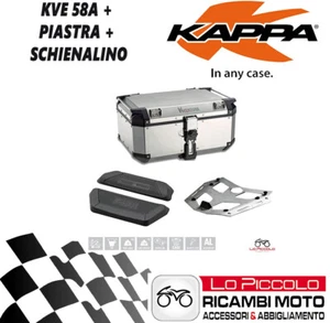 Suzuki DL 1000 V-Strom (2014-2016) KAPPA Bauletto KVE58A +Plate +Backrest - Picture 1 of 1