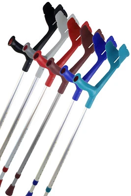 Unterarm-Gehstützen Krücken Magic Soft einzeln oder im Paar in 6 Farben - Bild 1 von 2