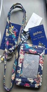 Vera Bradley NEW Harry Potter “Home to Hogwarts” Zip ID Case & Lanyard RETIRED - Picture 1 of 3