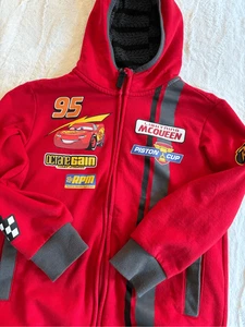Disney Store Lightning McQueen Hoodie Size 5/6 - Picture 1 of 6