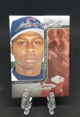 2006 Topps Co-Signers Faces Mark Prior Juan Pierre Changing Faces Red #d 68/100 - Image 1 of 3