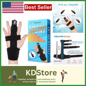 All-in-One Reversible Trigger Finger & Hand Support Splint - Picture 1 of 8