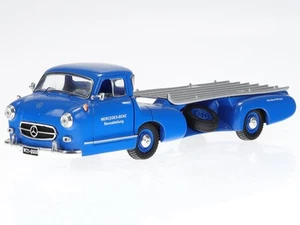 Mercedes race truck blaues Wunder blue wonder 1955 diecast modelcar 342 IXO 1:43 - Picture 1 of 4