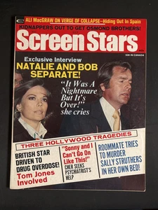 SCREEN STARS Magazine JULY 1973 Natalie Wood ROBERT WAGNER Elvis Presley - Picture 1 of 4