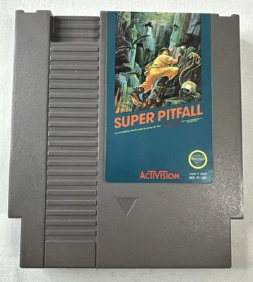 Super Pitfall NES Nintendo Original Auténtico Juego PROBADO Foto 1 de 4