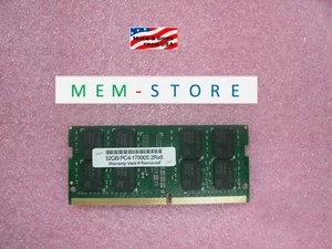32GB DDR4 2133MHz SODIMM RAM Compatible for Lenovo ThinkPad T470s Black Notebook - Picture 1 of 7