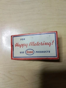Vintage 1945 - Esso - Happy Motoring! Briefmarkenheftchen Luftpost - Versandmitteilungen - Bild 1 von 14