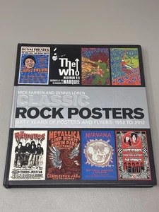Classic Rock Posters Sixty Years Posters Flyers 1952 to 2012 Farren Loren SIGNED - Picture 1 of 7