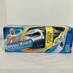 Mr Clean Magic Reach Starter Kit Bathroom Cleaning Tool Detachable Pole NEW - Picture 1 of 10