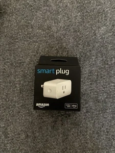 Amazon Smart Plug - Funktioniert mit Alexa - Nagelneu - Versiegelt - Weiß - Bild 1 von 4