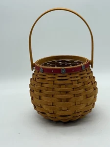 Vtg 2004 Longaberger Let Me Call You Sweetheart Basket with Protector - Picture 1 of 16
