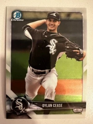 QTY: 2018 Bowman Chrome Prospects - Dylan Cease ( White Sox ) Rookie #BCP175 - Image 1 of 2