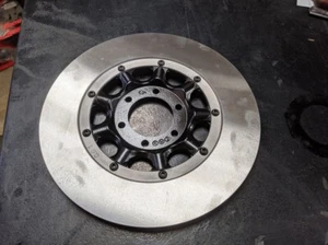Honda 4 CB500 K Refurbished front Brake Disc Rotors on carrier - Picture 1 of 2