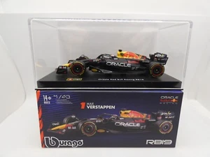 Oracle Red Bull Racing RB19 Max Verstappen #1 2023 1/43 Bburago F1 Formula 1 - Foto 1 di 3