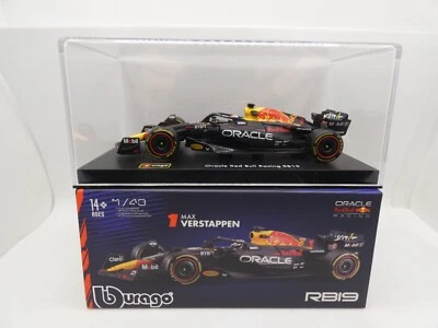 Oracle Red Bull Racing RB19 Max Verstappen #1 2023 1/43 Bburago F1 Formula 1 - Immagine 1 di 3