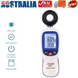 Digital Lux Light Meter Illuminometer Luminometer Photometer Luxmeter 200000 Lux - Picture 1 of 11