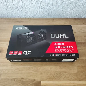 AMD Radeon RX 6700 XT Asus Dual OC 12GB GDDR6 - Graphics Card - Foto 1 di 8
