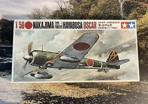 Vintage 1970 Tamiya Nakajima Hayabusa Type-1 Fighter Oscar New Factory Sealed - Picture 1 of 3