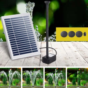 Gardeon Solar Pond Pump Submersible Powered Garden Pool Water Fountain Kit 4.4FT - Picture 1 of 7