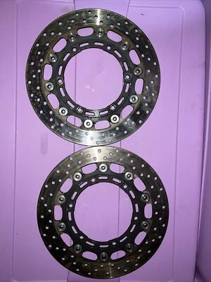 99 R6 Yamaha YZF600 YZF 600 1998 yzf600r rueda delantera disco rotor 1999 Foto 1 de 4