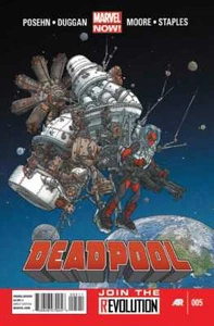 Deadpool # 5 Vol 3 Marvel Now Series N mint 1 st print - Bild 1 von 1