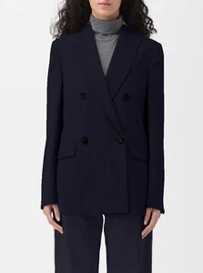 NWT$4495 Brunello Cucinelli Women Double Breasted Blazer Jacket W/Beading42 W242 - Picture 1 of 12