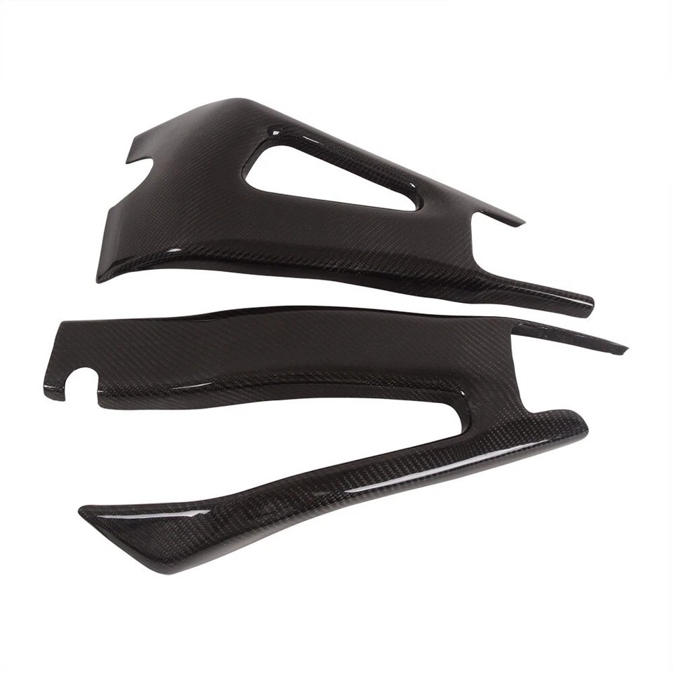 Cubiertas de brazo oscilante de fibra de carbono para motocicleta brillo sarga para Yamaha YZF R1 2007 2008 Foto 1 de 4