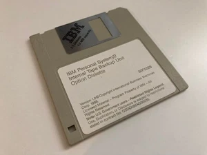 PC 3,5" Festplatte ~ IBM Personal System/2 interne Bandsicherung Option Diskette - Bild 1 von 1