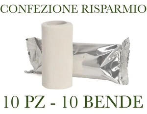 Benda Anelastica all' ossido di zinco per bendaggi funzionali mt 5 x 10 cm 10PZ - Foto 1 di 5