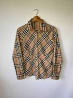 Burberry London Long sleeve Shirt Classic Nova Check Plaid in 